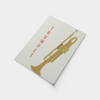 Trumpet Print | Instrument Music Poster, 4 of 10