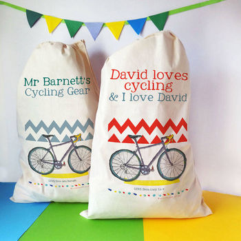 Personalised Cycling Storage Bag, 8 of 12