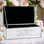 Personalised Any Message Mirrored Jewellery Box, thumbnail 1 of 5