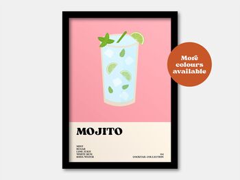 Mojito Cocktail Print, 6 of 6