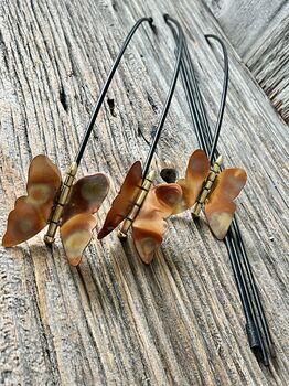 Three Copper Butterflies Garden Stakes, 9 of 9