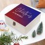 Personalised Sunset Gradient Family Christmas Eve Box, thumbnail 9 of 12