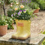 Personalised Welly Boots Planter Gift, thumbnail 1 of 8