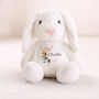 Personalised Baby Bunny Soft Toy Gift, thumbnail 4 of 10