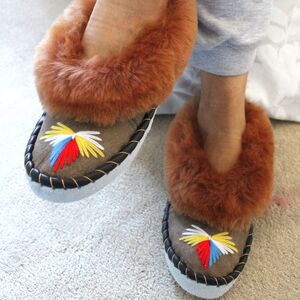 funky womens slipper boots