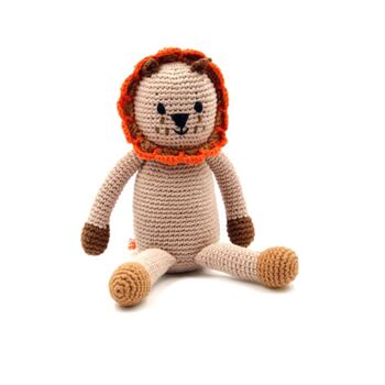 Handmade Lion Fair Trade Toy, 2 of 3