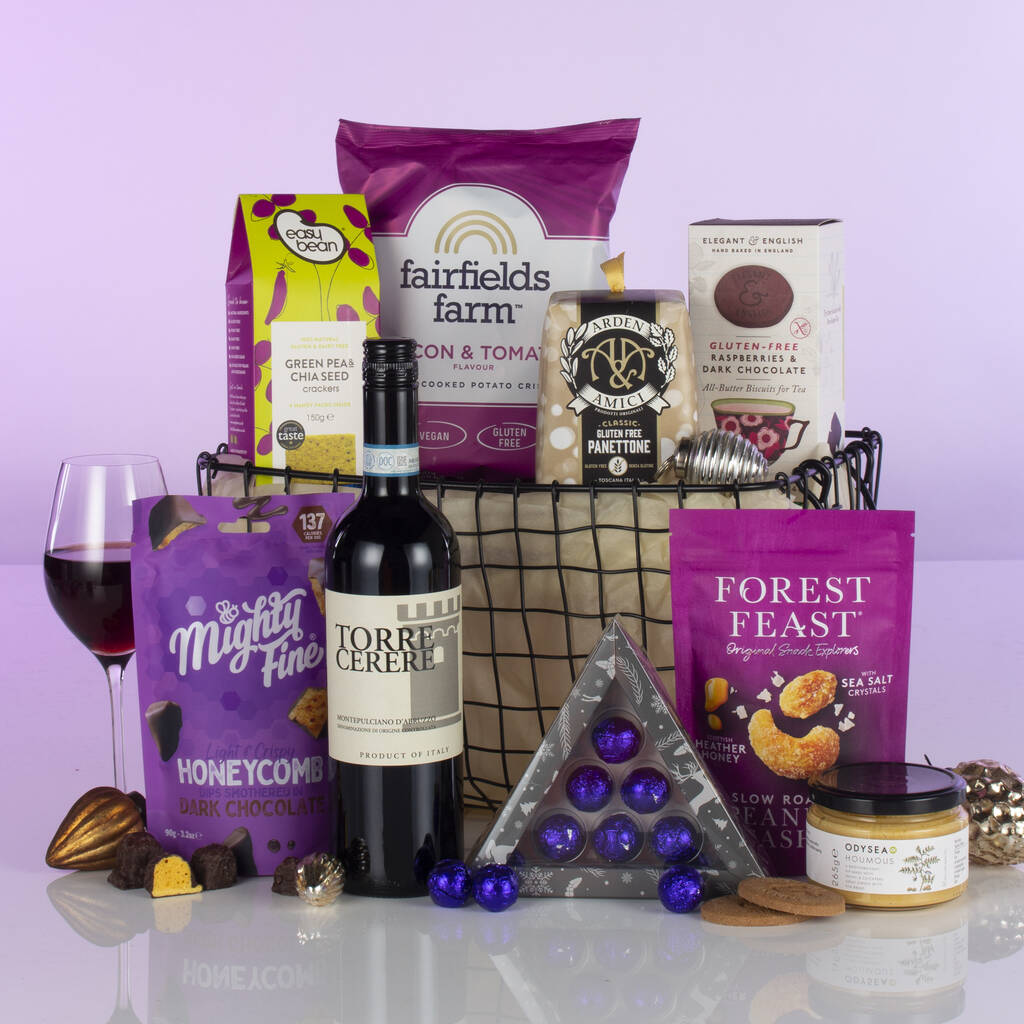Gluten And Wheat Free Sensation Hamper By Virginia Hayward