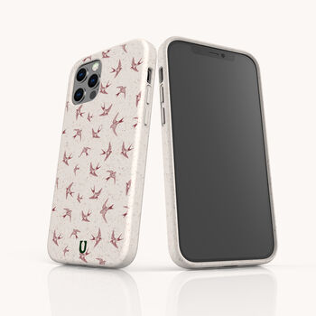 Swallows Eco Phone Case, 5 of 7