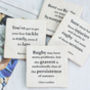 Set Of Four Ceramic Famous Rugby Quotes Coasters, thumbnail 1 of 7