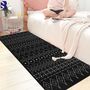 Black Nylon Non Slip Runner Rug, thumbnail 6 of 9