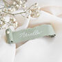 Sage Green Handwritten Wedding Place Name Card, thumbnail 2 of 4