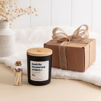 Sweet Land Of Liberty Candle Gift, 5 of 8