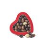 Heart Full Of Brazil Nuts Covered In Assorted Chocolate, thumbnail 1 of 5