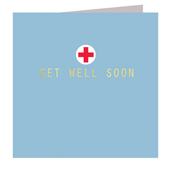 Gold Foiled Get Well Soon Card, 2 of 5