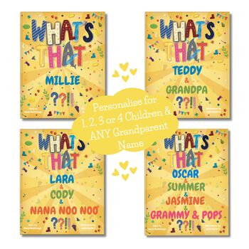 'What’s That??!!' Personalised Storybook – A Giggle Filled Grandparent Adventure, 2 of 11