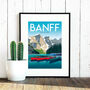 Banff Art Print, thumbnail 3 of 4