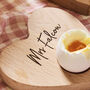 Valentine's Day Wooden Heart Egg Cup, thumbnail 3 of 7