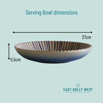Matrix Ceramic Serving Bowl, 2 of 4