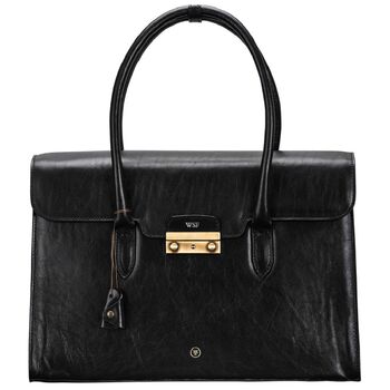 Personalised Large Women's Laptop Handbag 'Fabia', 2 of 12