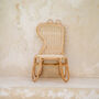 Little Dinosaur Chair – Handwoven Rattan Kids Seat, thumbnail 2 of 7