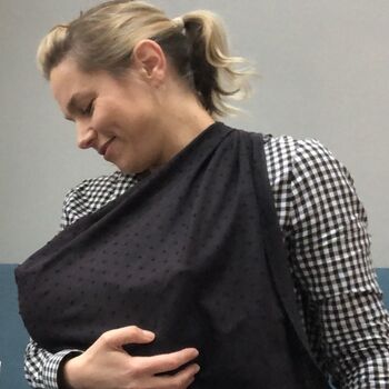 Mamascarf Breastfeeding Cover And Bamboo Breast Pads, 2 of 10