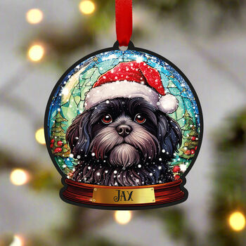 Shih Tzu Dog Tree Decoration, 5 of 6