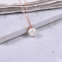 Huge Organic Pearl Necklace, thumbnail 4 of 10
