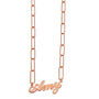 Paperclip Chain Name Necklace, thumbnail 8 of 8