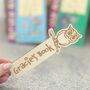 Personalised Owl Bookmark Childrens Gift Keepsake, thumbnail 6 of 7