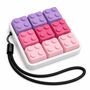 Pink Lego Compatible Fidget Clicker, thumbnail 1 of 4