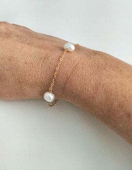Trio Of Pearls Bracelet, 2 of 2