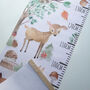 Personalised Forest Animals Height Chart, thumbnail 4 of 5