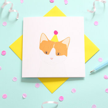 Birthday Cat Card, Multiple Breed Options, 5 of 12