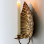 Golden Leaf Wall Sconce, thumbnail 2 of 2