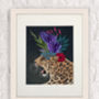 Hot House Leopards, Set Two Prints, Framed Or Unframed, thumbnail 5 of 8