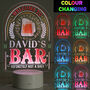 Personalised Changing Colour Bar Night Light Gift, thumbnail 2 of 3