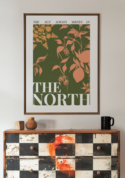 The North Print Khaki Green Base, 4 of 4