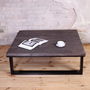 Modern Industrial Style Coffee Table, thumbnail 1 of 4