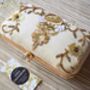 Iya Ivory Silk Embroidered Clutch, thumbnail 5 of 6