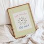 Stay Weird Print, thumbnail 2 of 3