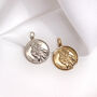 Personalised 9ct Gold Engravable St Christopher Pendant, thumbnail 1 of 7