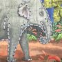 Embroider Me Elephant Greeting Card, thumbnail 3 of 6