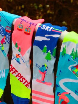 United Oddsocks On The Piste Ladies Gift Box Set, 4 of 4
