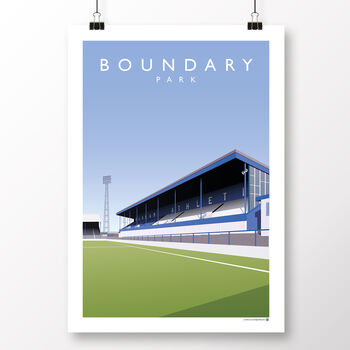 Oldham Boundary Park Poster, 2 of 8