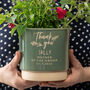 Personalised Mother Of The Groom Indoor Plant Pot, thumbnail 1 of 6