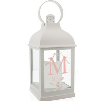 Personalised Monogram Light Up Lantern, 3 of 3