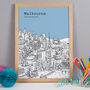 Personalised Melbourne Print, thumbnail 9 of 11