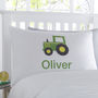 Farm Tractor Personalised Pillowcase, thumbnail 1 of 5