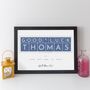 Personalised Retirement Print With Names, thumbnail 8 of 12