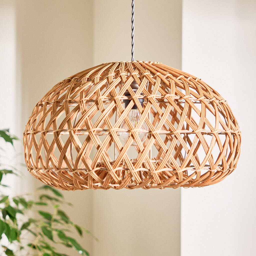 Manzarek Basket Weave Light Shade, 1 of 5